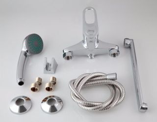 Смеситель для ванны и душа Frap F22007 хром