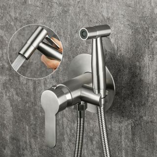 Гигиенический душ со смесителем Gappo G7299-30 сатин