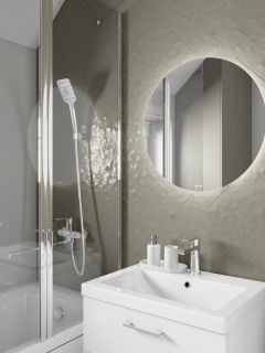 Смеситель для ванны Cersanit Brasko хром