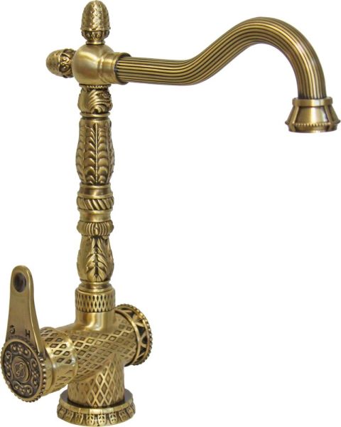 Смеситель для кухни ZORG Antic  A 421 K-BR