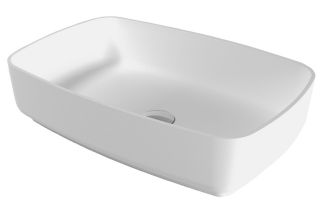 Раковина Whitecross Jasper 0705.058038.200 58см белый матовый