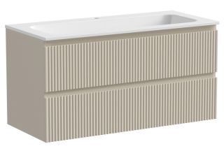 Подвесная тумба под раковину Sancos Snob R SNR100CE 100см Beige Soft