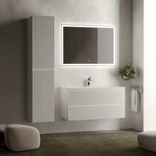 Подвесная тумба под раковину Sancos Snob R SNR100W 100см Bianco