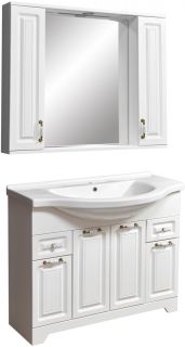 Тумба под раковину Stella Polar Кармела 100см ольха белая SP-00000176