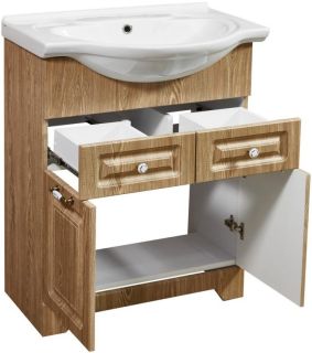 Тумба под раковину Stella Polar Кармела 65см карпатская ель SP-00000178