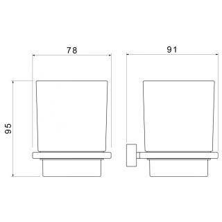 Стакан для зубных щёток Timo Torne 43033/17 золото матовое