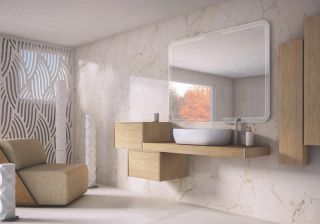 Подвесной шкафчик Cezares 50x30 Rovere tabacco Tavolone 41585