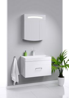 Зеркальный шкаф Aqwella Темпо Tmp.04.06 с подсветкой