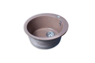 Мойка кухонная GranFest Терракот Rondo R-480 тер