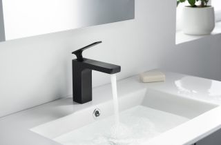 Смеситель для раковины Timo Torne 4361/03F чёрный