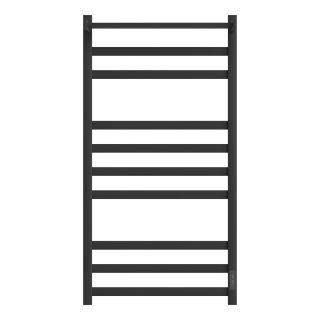 Полотенцесушитель электрический APEXTERMO Terra TR01104BM 1000x400 с полкой черный матовый