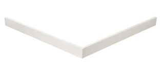 Экран Cezares алюминиевый (белый) для поддона CEZARES TRAY-AS-AH-90/80-100-SCR