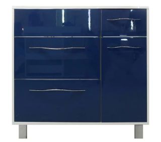 Напольная тумба под раковину Эстет Barcelona ФР-00003580 Л 90см три ящика одна дверь