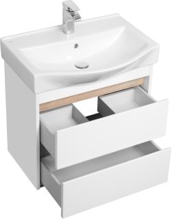 Тумба под раковину Акватон Нортон 1A248801NT010 65см белый