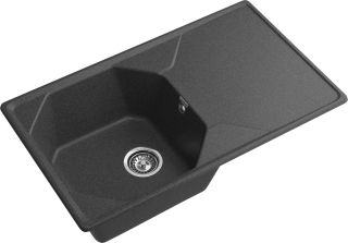 Мойка кухонная GranFest UNIQUE U-840L графит