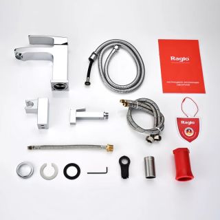 Смеситель для раковины с гигиеническим душем Raglo R01.12 хром