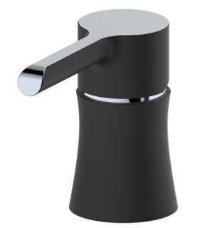 Смеситель на борт ванны Haiba HB80805-7 чёрный матовый