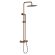 Душевая система с термостатом Knotlor SS-24/RB, бронза