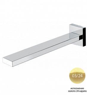 Излив для ванны, золото Cezares UNIKA-SCV-03/24