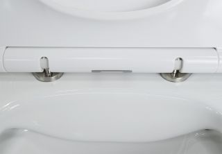 Унитаз подвесной Azario BOCA AZ-1048 A безободковый c сиденьем микролифт