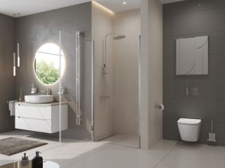 Душевая дверь BelBagno UNO-B-1-75-C-Cr