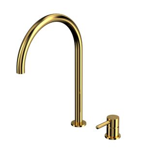 Смеситель для раковины с выносным управлением WHITECROSS Y Y1218GL золото