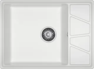 Мойка кухонная GranFest VERTEX V-680L иней