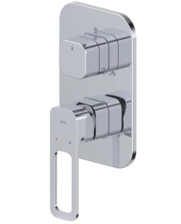 Встраиваемый смеситель с тремя выходами IDDIS Slide SLISB00i68 хром