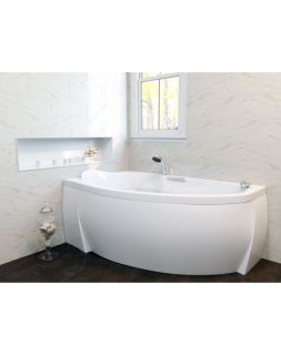 Ванна из искусственного камня Фэма Стиль Аделина R 160x90 см