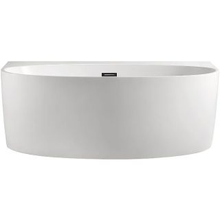 ВАННА АКРИЛОВАЯ AZARIO CAMBRIDGE CAM17289 169/88 С КАРКАСОМ С СИФОНОМ БЕЛАЯ