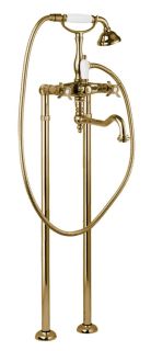 Напольный смеситель для ванны, бронза Cezares GOLF-VDP2-02-Bi