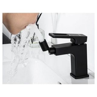 Смеситель для биде Gappo G5017-6 чёрный