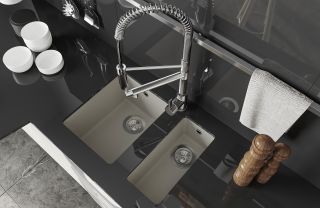 Кухонная мойка Florentina Вега 335/160 чёрный