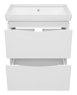 Напольная тумба под раковину Misty Венера 70см белый
