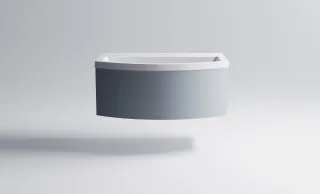 Тумба с раковиной Astra-Form Венеция 2.0 3100001ncss3005-r80b+04010019 100 см голубой матовый