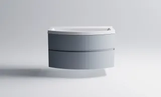 Тумба с раковиной Astra-Form Венеция 2.0 03100002ncss3005-r80b+04010019 100 см голубой матовый