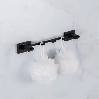 Вешалка с тремя крючками Gappo G0716-36 чёрный