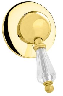 Встраиваемый однорычажный смеситель для душа, золото Cezares VINTAGE-DIM-03/24-Sw