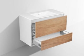 Тумба под раковину Vincea Alessia VMC-1S900YW 90 см