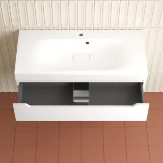 Тумба под раковину  Style Line Остин ЛС-00002407 100 см белый