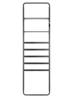 Полотенцесушитель электрический Wonzon & Woghand D?sseldorf WW-A205-GM 47x162 см тёмный графит
