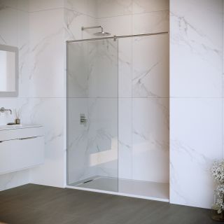 Душевая перегородка 80*195 RGW WA-034 Хром/Прозрачное/8 мм (Easy)