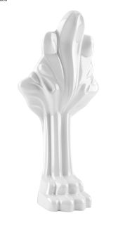 Ванна из искусственного камня Фэма Стиль Феррара на опорах белых 171x82 см