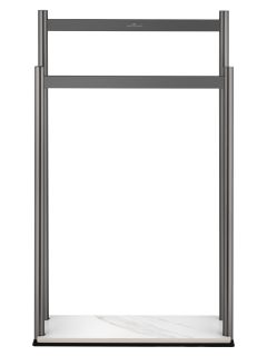 Стойка для полотенец Wonzon & Woghand WW-V4901-GM тёмный графит