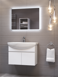 Тумба под раковину подвесная Vigo Wing tp.WIN.BAL.70.2D 70 см белый