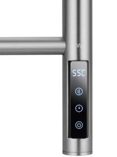 Полотенцесушитель электрический Wonzon & Woghand Bonn WW-AL409-BR 45x90 см брашированный никель