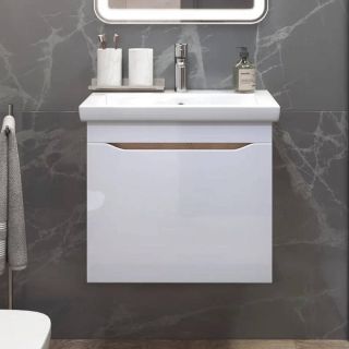 Тумба под раковину подвесная Vigo Grani 057 60 см дуб золотой