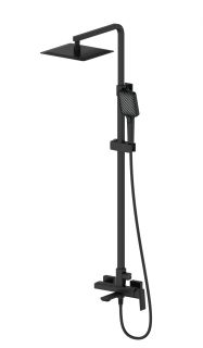 Душевая стойка Wonzon & Woghand Diamond WW-88739011-MB чёрный матовый