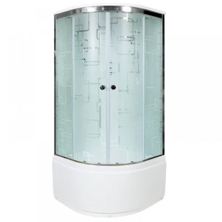 Душевая кабина Deto ЕМ4590 с гидромассажем (гм.) 90х90х220 см