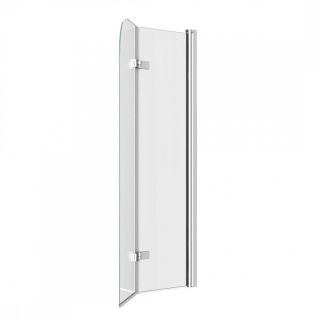 Шторка на ванну 80х140 см Maretti Valentina VA41R8014097-015, профиль хром